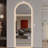 Modern LED Full Body Mirror with 3 Color Lighting Dimmable Brightness HD Shatter Resistant Wall Mounted or Leaning