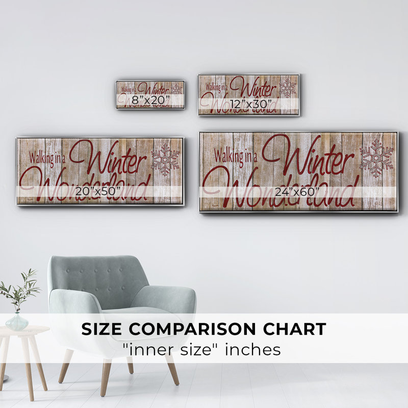 Winter Wonderland- Framed Canvas