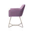 Dashall 123.19cm H Polyester Upholstered Metal Armchair-172133211-172133214