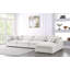 Canapé modulaire réversible avec repose-pieds Burrows-851334111
