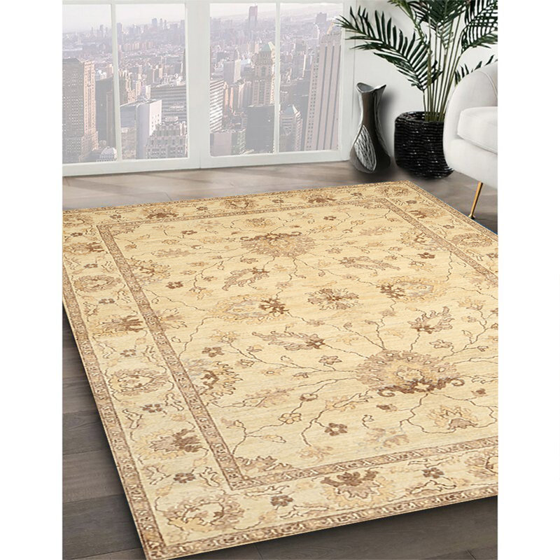 Cherfrere Oriental Indoor Rug, Square 7'