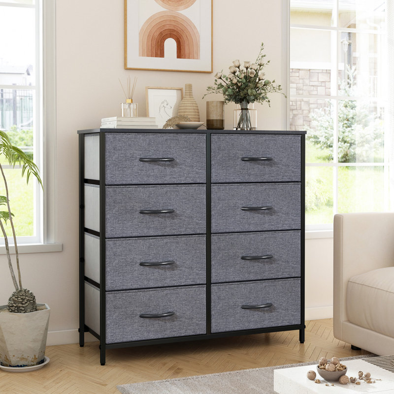 Commode double 8 tiroirs l 31,5 po
