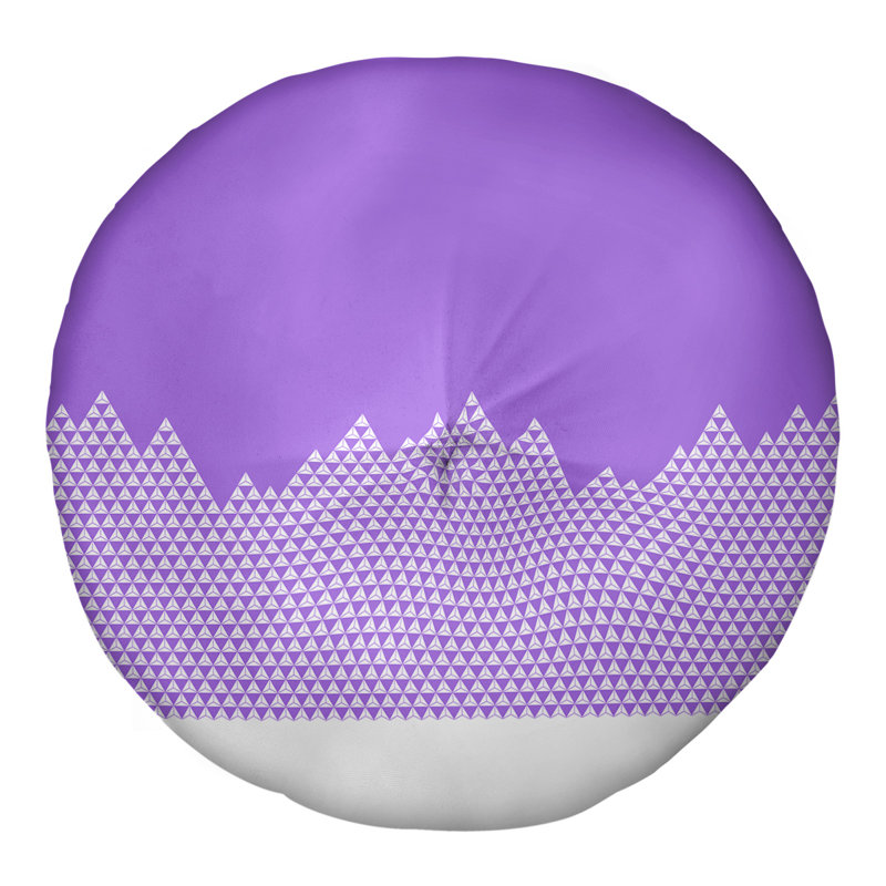 Coussin Katelyn Elizabeth, 26 po x 26 po, Mauve
