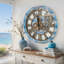 Horloge murale ronde surdimensionnée de 24 po pour le salon avec la collection America-73808858