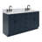 Thornaby 66'' Solid Wood Double Bathroom Vanity with 1.5'' Carrara Marble Top-119156829-91527768