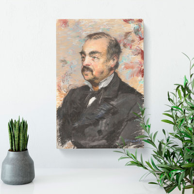 Julien De La Rochenoire by Edouard Manet - Wrapped Canvas Painting