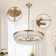 Jylian 6 - Light Crystal Teardrop Chandelier