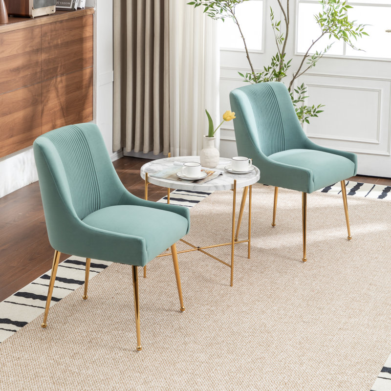 Chaise d'appoint Elian, Vert