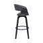 Tabouret de comptoir pivotant 27 po Gauss-101323785-101174325