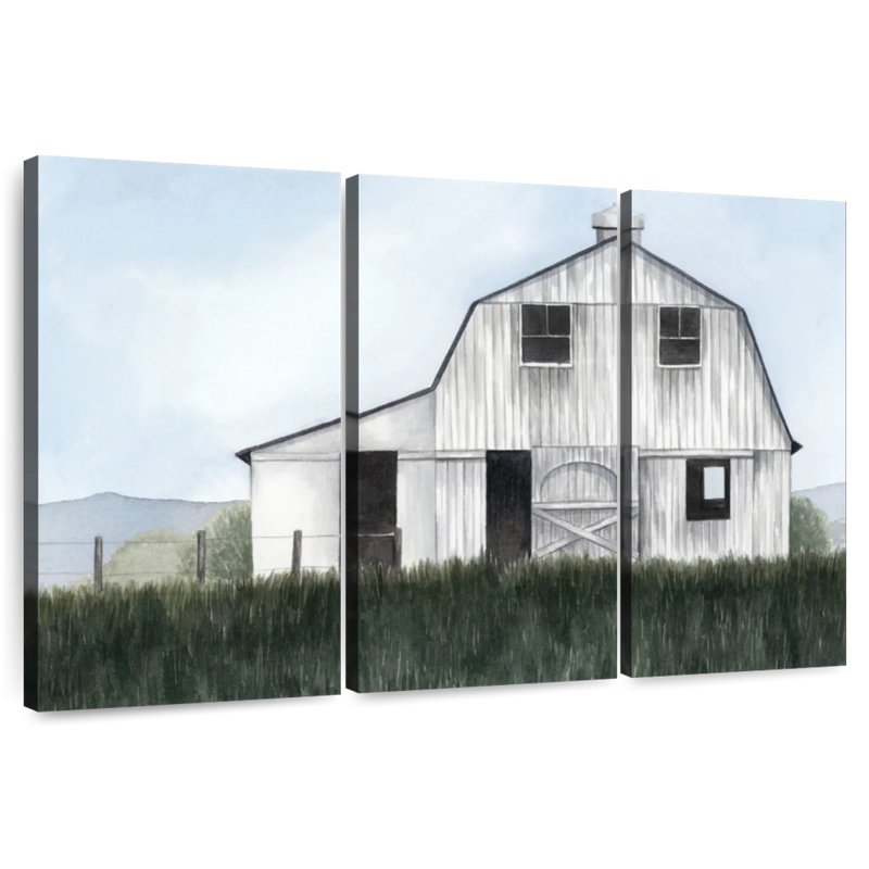 Lilie Bygone Barn II, H 24 po x l 38 po