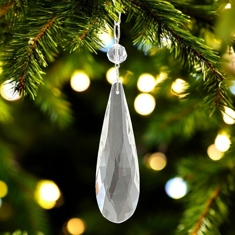 4.25'' Glass Finial Ornament