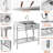 304 Stainless Steel Utility Sink with Workbench