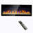 Matte Black Fireplace Insert with 5000 BTU-106895106