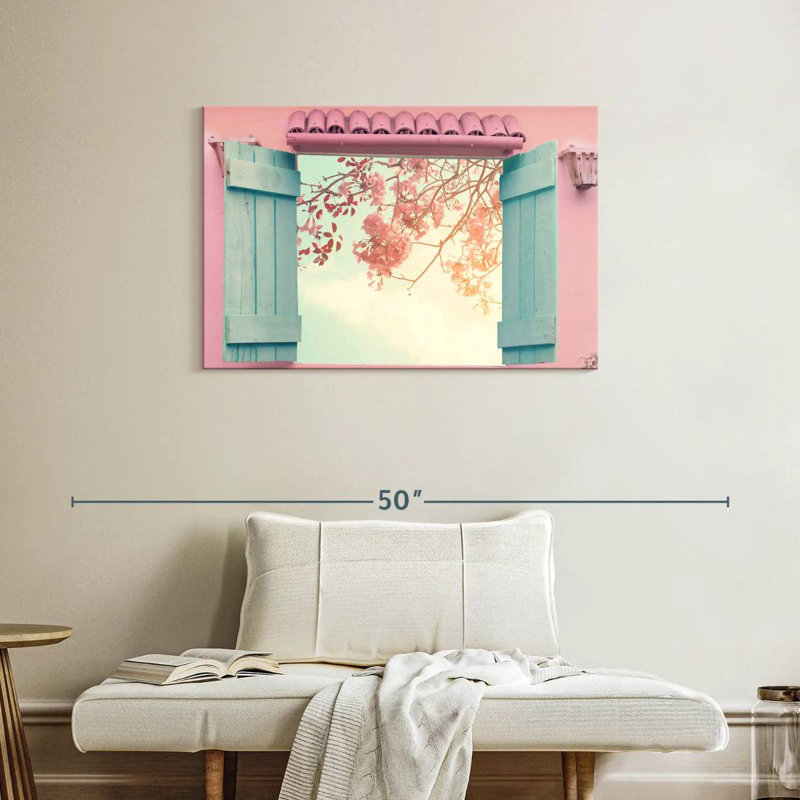 Lilie Sakura Window View, 24" H x 36" W