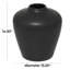 Mable Ceramic Table Vase-1047000068