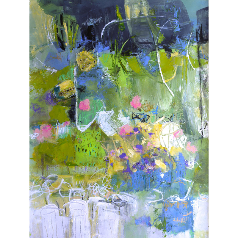 Phenom par Elizabeth Chapman - Peinture, Toile tendue, H 32 po x l 24 po