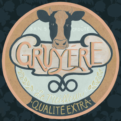 Étiquette de fromage IV