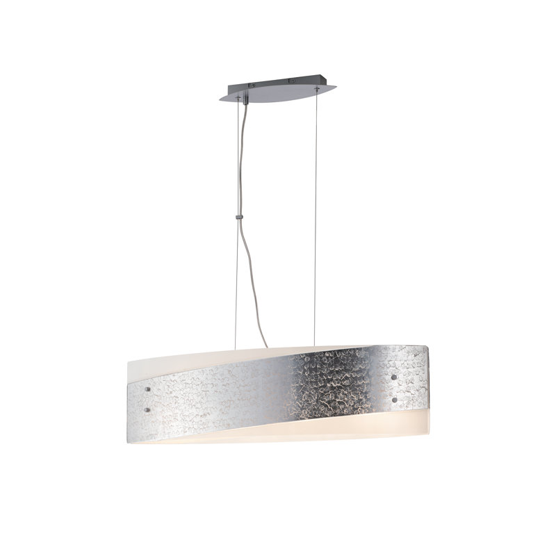 Bianka 4 - Light Drum Pendant, Silver