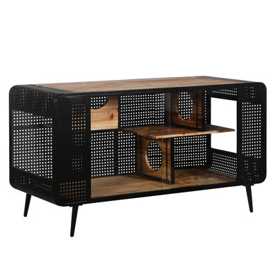 Modern Cat House With Tempered Glass Windows - Wood & Iron Frame Spacious For Cats Easy To Assemble Keep In Fine Condition + Shelter Grooming Station