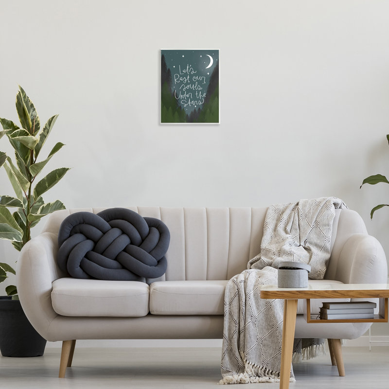 «Rest Our Souls Under Stars», plaque murale, design par Mandy Ford Art + Illustration