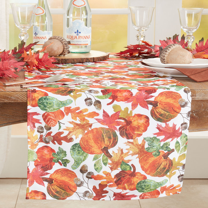 Chemin de table multicolore 16 po x 120 po