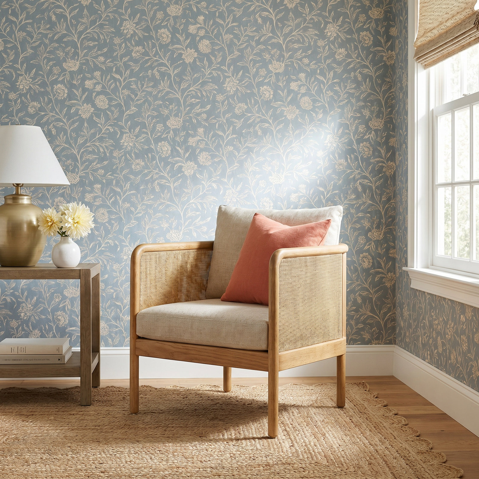 Raya Armchair, Abigal Cotton