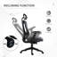 Chaise de bureau avec appui-tête Lilit