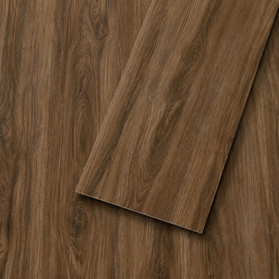 L 36 po x l 6 po, planches de vinyle autocollantes, paquet de 60, couvrant 90 pieds carrés Pieds en PVC résistant à l'eau pour le salon et la chambre à coucher