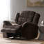Design classique, tissu moelleux en acier, fauteuil inclinable oscillant-1491339777