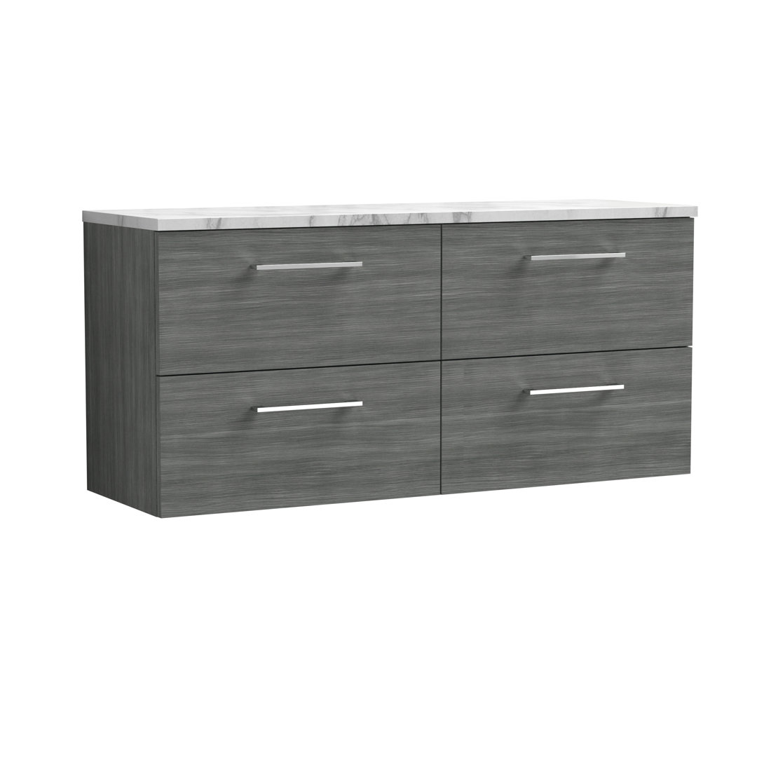 Arno 56.2 mm Double Bathroom Vanity Base