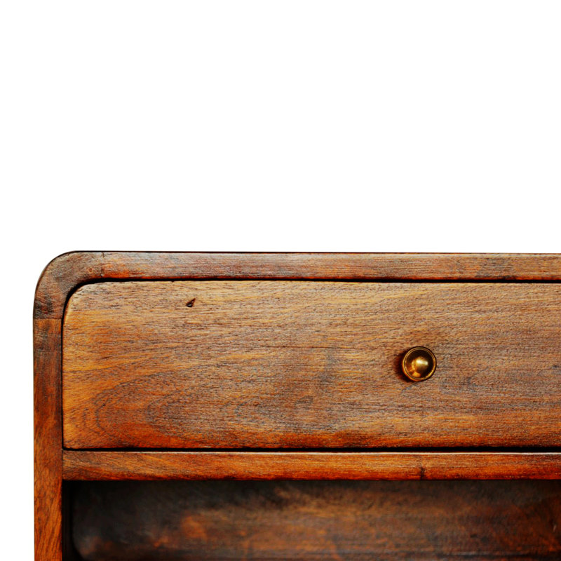 Table de chevet flottante 1 tiroir Dursunbey