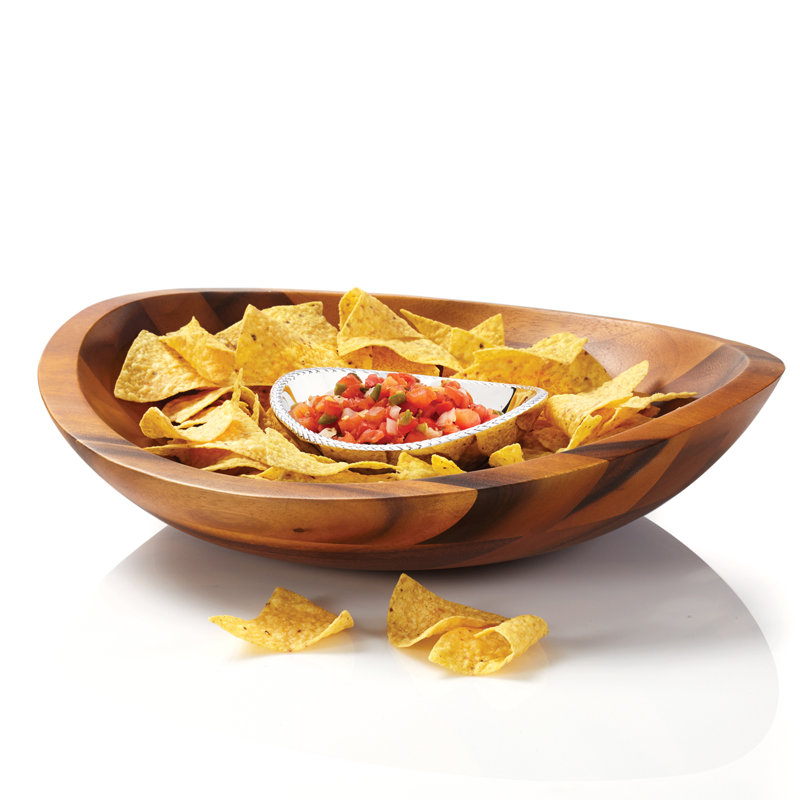 Nambe Braid Chip & Dip
