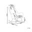 Aderyn Upholstered Rocking Chair-1386140368
