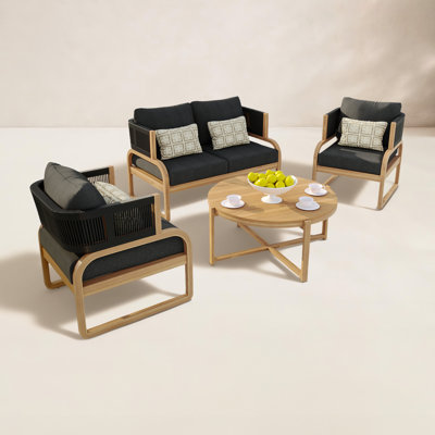 Rana 4-Person Sunbrella® Patio Seating Group