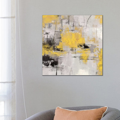 Gold Star I - Wrapped Canvas Print