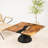 Square Wood Epoxy Dining Table Top 35"-1448687680