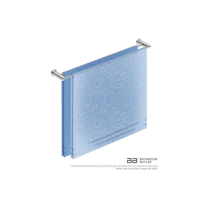 Double Wall Mounted Towel Bar