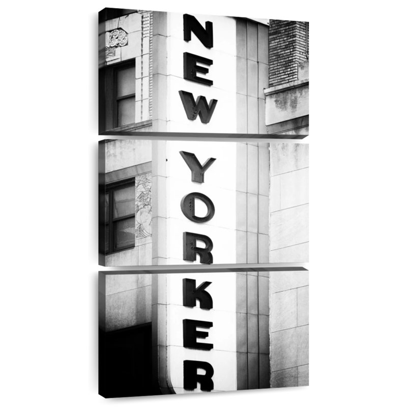 Hôtel New Yorker, H 38 po x l 18 po