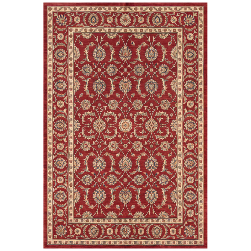Tapis Sweetbriar traditionnel persan audacieux, bleu marine, orange, or, vert, crème, ivoire, antidérapant, à poils courts, pour intérieur et extérieur, adapté aux animaux domestiques, salon, chambre, salle à manger, entrée, couloir, bureau, lavable