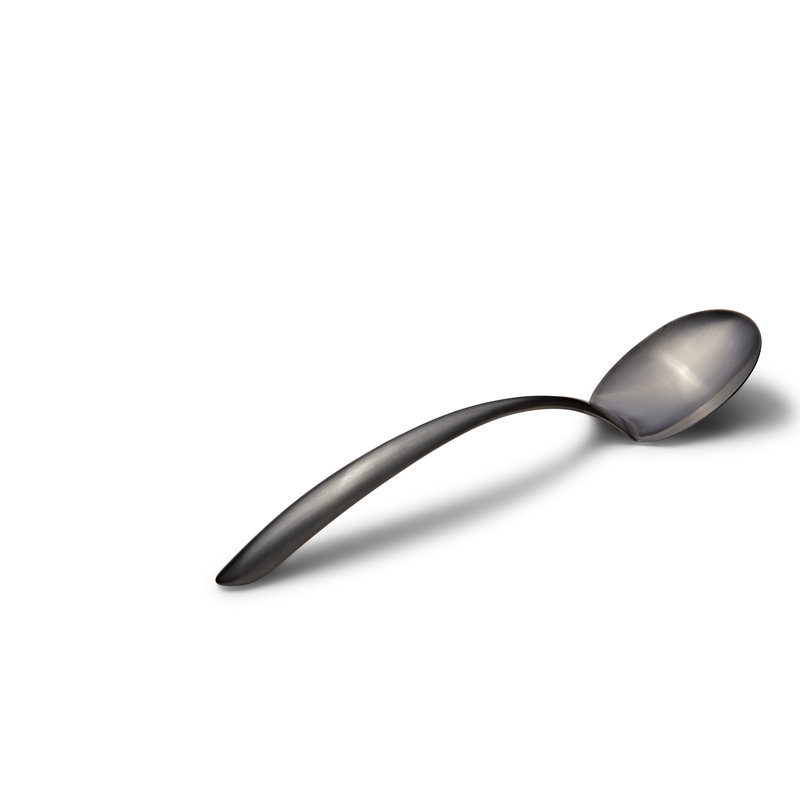 Cuillère de service, Noir mat