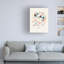 «Tom Quartermaine», triangles scandinaves neutres sur toile-879899134
