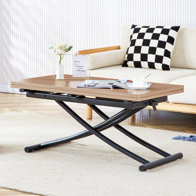 Modern Minimalist Multifunctional Lifting Table, Coffee Table, Living Room Table