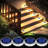 Solar LED Deck Lights  4 Pack