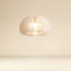 Lustre moderne citrouille 16 po de diamètre