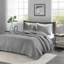 Ensemble de courtepointe 3 pièces gris double / grand-119417142-119417147
