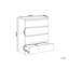 Particle Board 4 - Drawer Standard Accent Chest