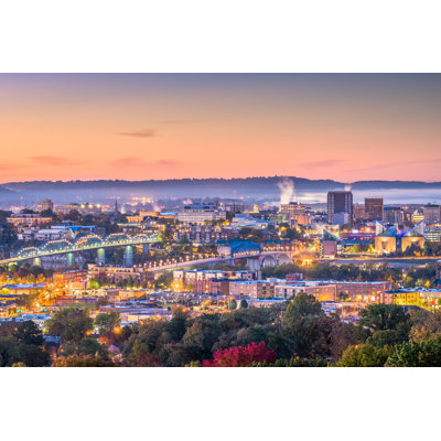 Chattanooga, Tennessee, USA by Sean Pavone - Wrapped Canvas Print