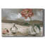 Vase de fleurs roses sur toile tendue IV-2104672618