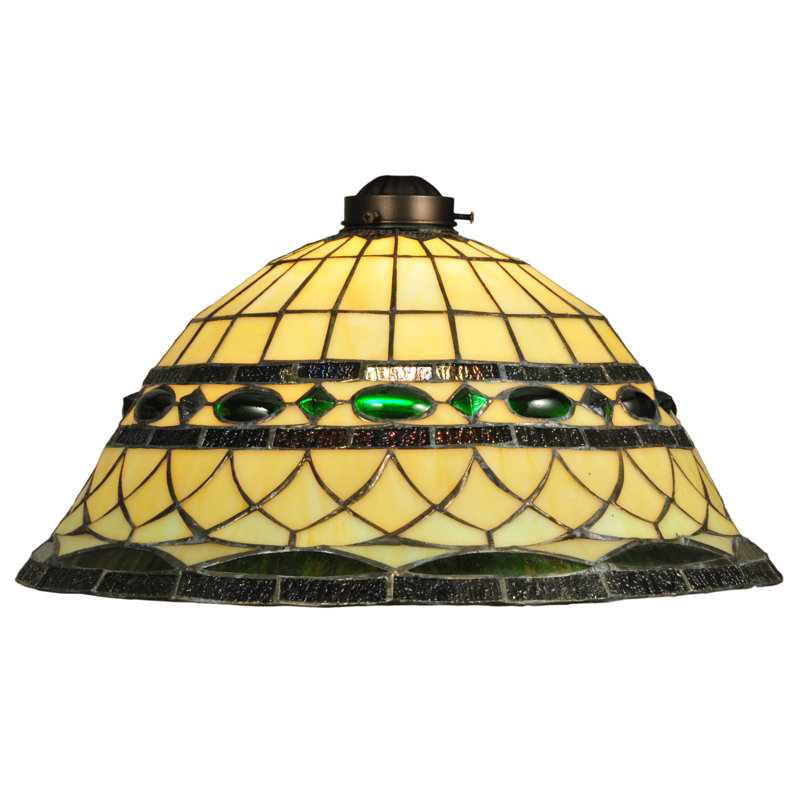 Store romain Tiffany de 16 po de largeur