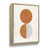 Light Brown Floater Framed Canvas